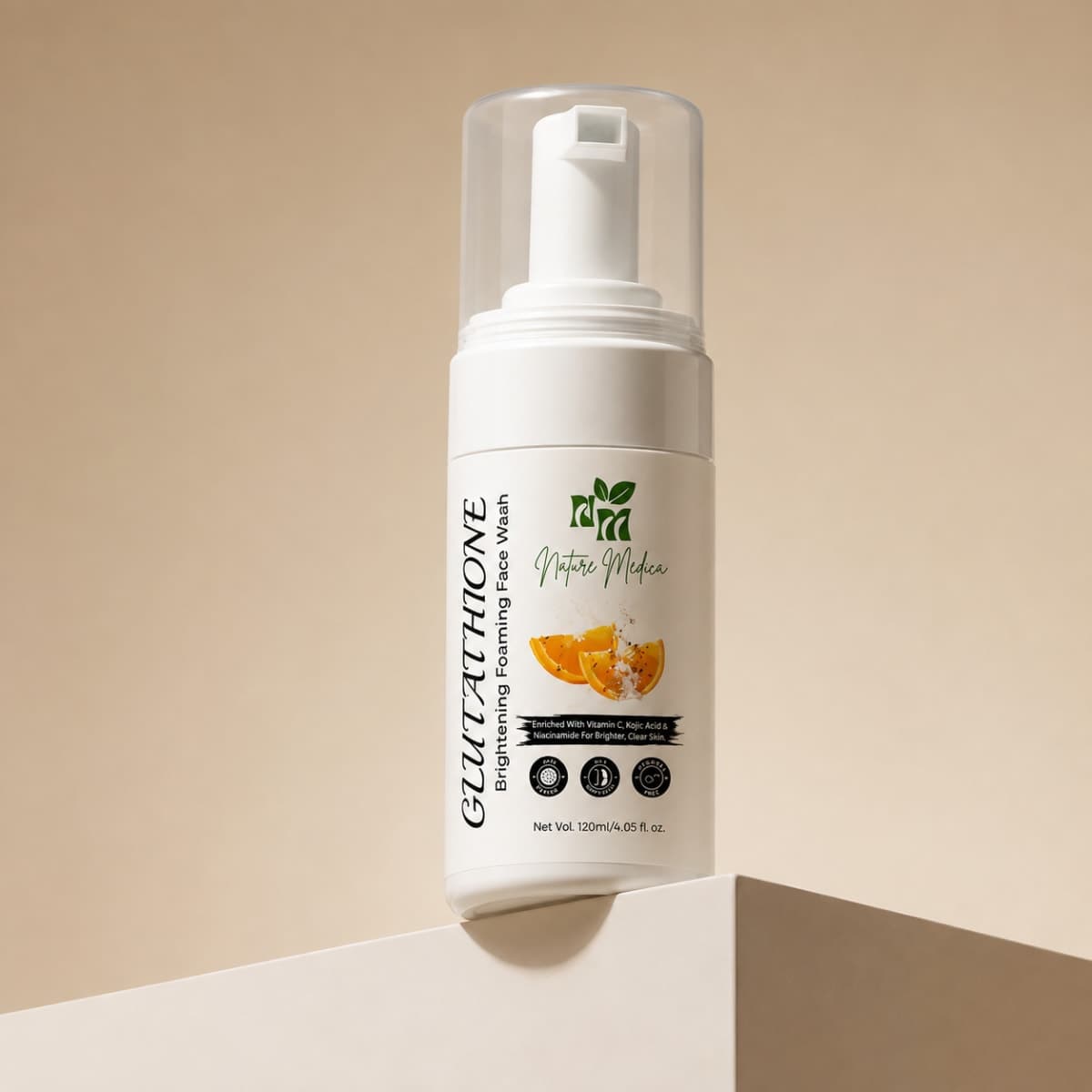 Nature Medica Glutathione Brightening Foaming FaceWash – 120ml