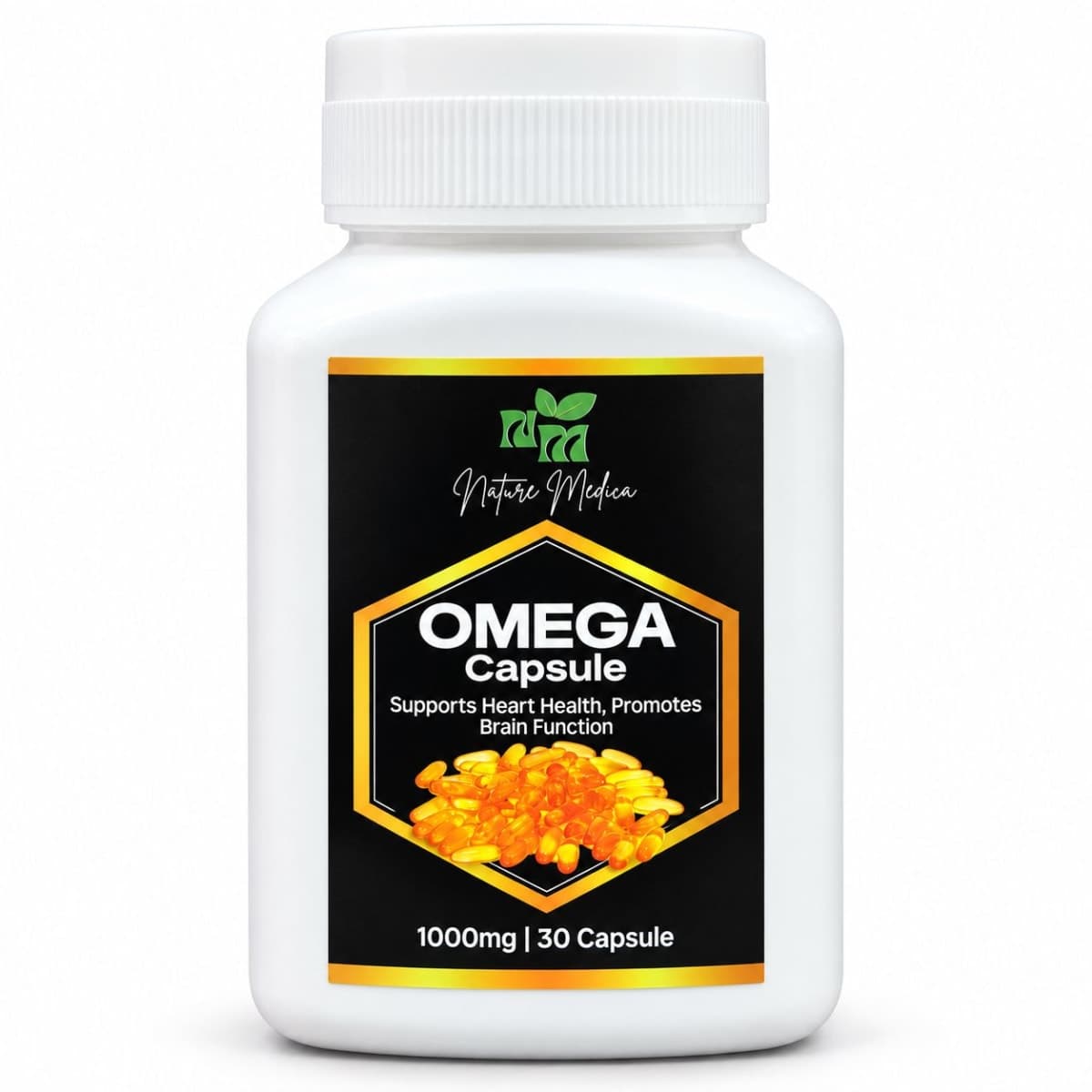 Omega-3 Fish Oil Capsules 1000mg – 30 Capsules